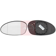 Apec Exterior Wing Mirror Glass Left fits BMW 1 2004-2013
