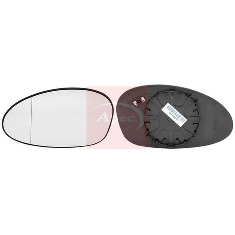 Apec Exterior Wing Mirror Glass Left fits BMW 1 2004-2013