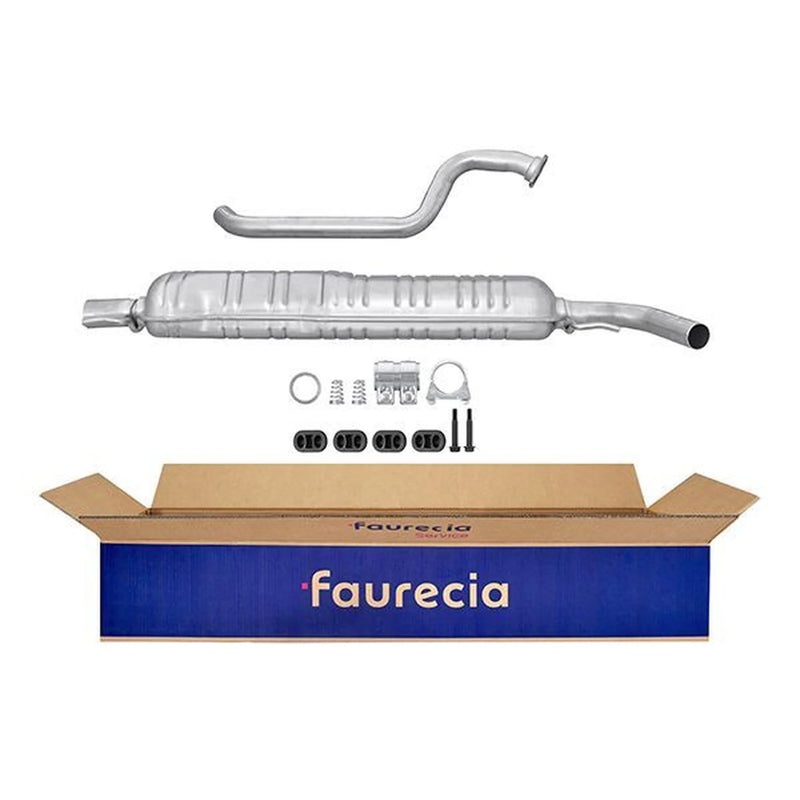 Hella Middle Silencer fits Opel Zafira A 1999-2005 1.6 1.8 2.2