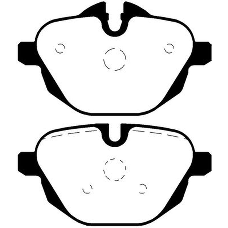 Abtex Front & Rear Pads fits BMW 5 2009-2017