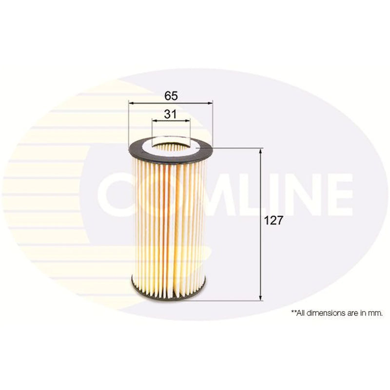 Comline Engine Oil Filter fits Volvo C30 2010-2012