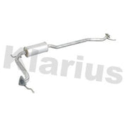 Klarius Box With Centre Pipe Centre fits Honda Civic VIII 2008-2011 1.4