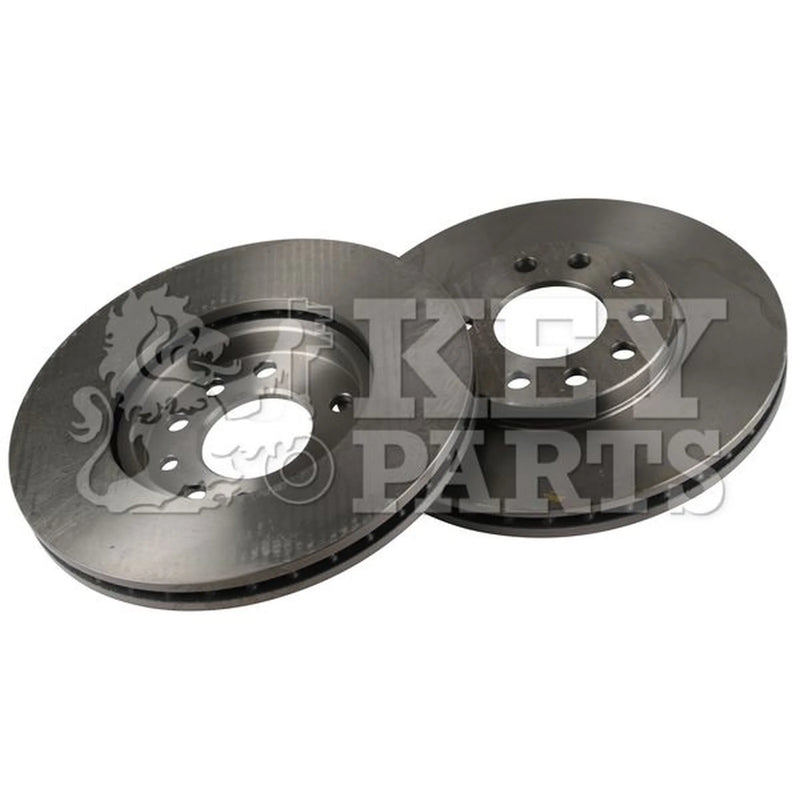 Key Parts Front Brake Vented Discs & Pads fits Opel Meriva A 2003-2010 1.4 1.6