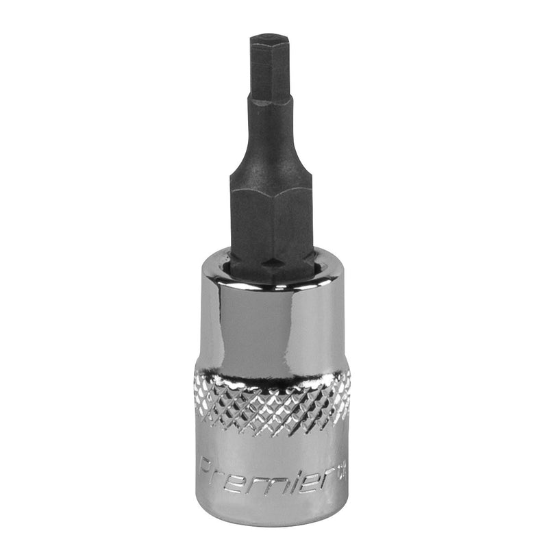 Sealey Hex Socket Bit 3mm 1/4"Sq Drive SBH001 Sealey - Dynamic Drive