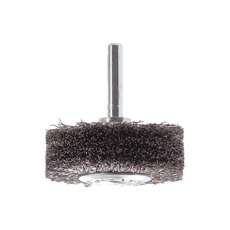 Lessmann Wire Wheel Brush with Shank 50 x 20mm, 0.30 Steel Wire Lessmann - Dynamic Drive