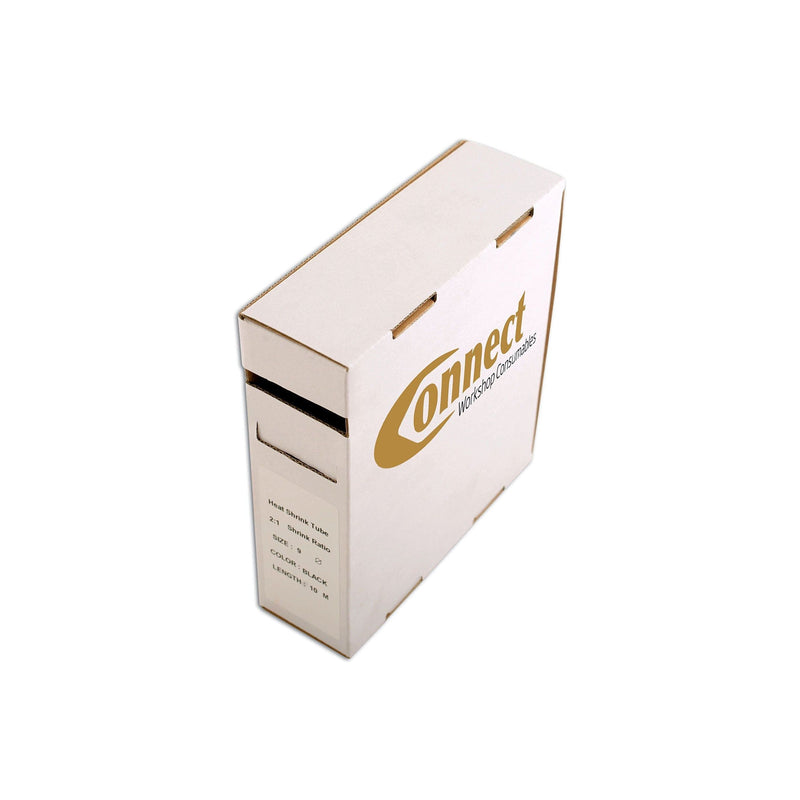 Tool Connection Black Heat Shrink Tubing 9.0mm Box 10m 30388 Tool Connection - Dynamic Drive