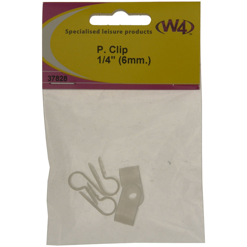 MDS1203 W4 P-Clip 1/4in 6mm 5 pack 37828 W4 - Dynamic Drive