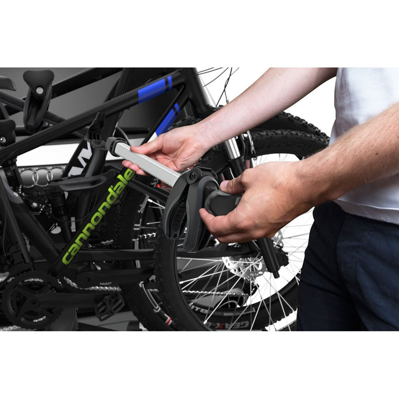 Thule Velo Space XT three-bike platform towbar bike rack black/aluminium Towbar Bike Rack Thule - Bars 4 Cars