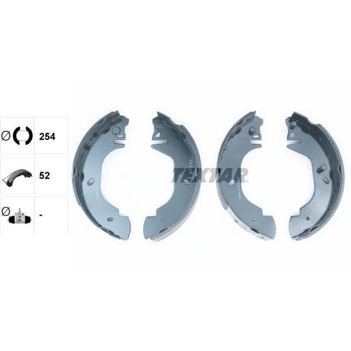 Textar Brake Shoe Set Axle Kit 91044100