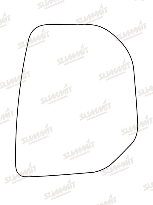 Summit Heated Base Plate With Commercial Mirror Glass fits Peugeot Partner, Citroen Berlingo RHS Summit - Bars 4 Cars