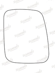 Summit Stick-On Commercial Mirror Glass fits VW Transporter 90 on RHS Summit - Bars 4 Cars