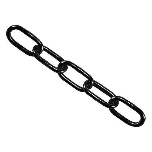 Faithfull Black Japanned Chain 4mm x 30m Reel - Max. Load 120kg Faithfull - NN4 Online