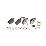 Brembo 4 x Front Brake Pad Set fits Alfa Romeo Mito 2008-2018 0.9 1.4