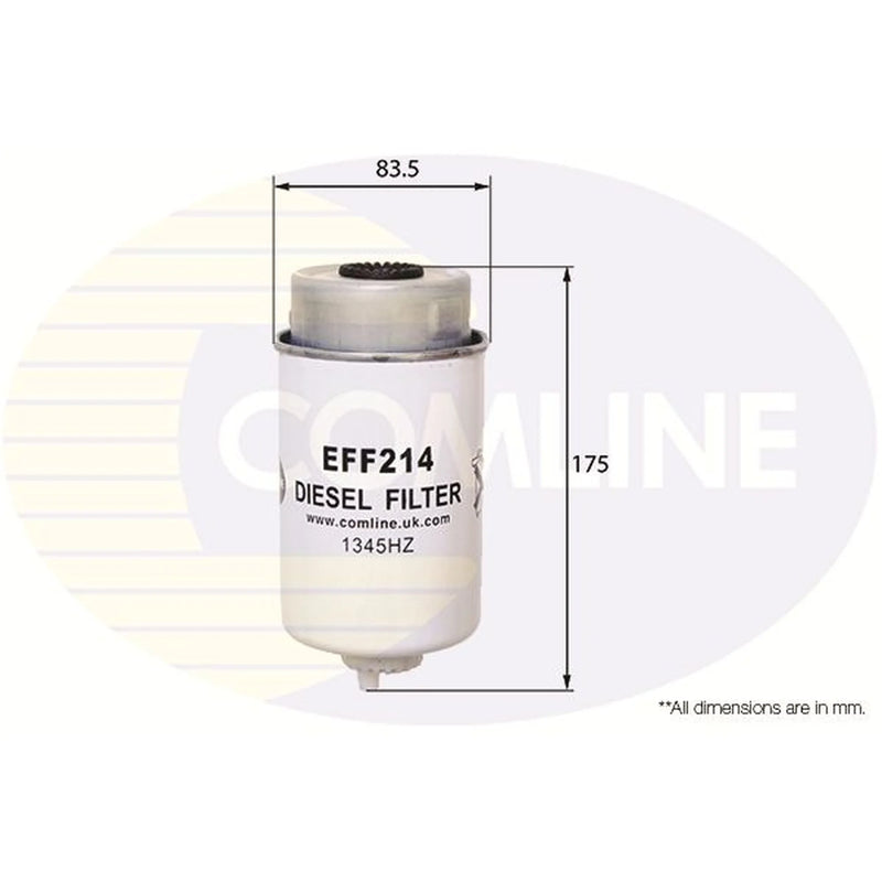 Comline Fuel Filter Element fits Ford Transit 2000-2006 2.0 2.4