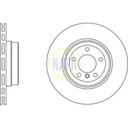 NAPA 2 x Vented Rear Brake Discs NBD5783-x2