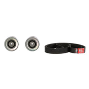 Gates V-Ribbed Belt Set fits Citroën C2 2003-2012 1.1 1.4 1.6