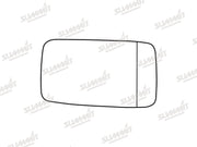 Summit Stick-On Aspheric Mirror Glass fits VW Golf Mk3 Inc Cabriolet 92 to 99 RHS Summit - Bars 4 Cars