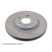 Blue Print 2 x Vented Front Brake Discs ADA104309-x2