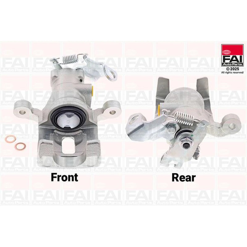 FAI Brake Caliper Assembly Rear Left fits Hyundai IX20 2010-2019 1.4 1.6