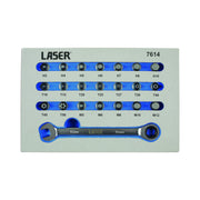 Laser Low Profile Bit Set 22pc 7614 Laser - Dynamic Drive