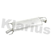Klarius Box With Centre Pipe Centre fits Toyota Rav 4 III 2006-2013 2.2