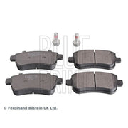 Blue Print Rear Brake Solid Discs & Pads fits Renault Zoe 2019 on