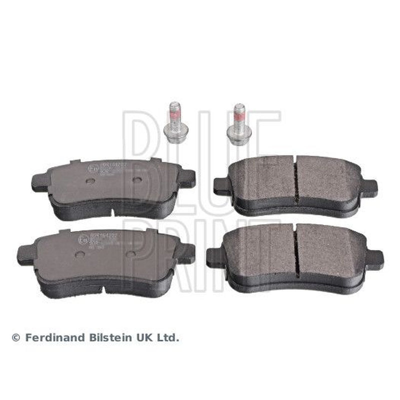 Blue Print Rear Brake Solid Discs & Pads fits Renault Zoe 2019 on