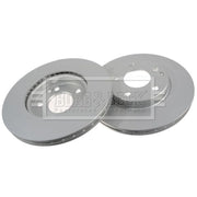 Borg & Beck 2 x Vented Front Brake Discs BBD4485-x2