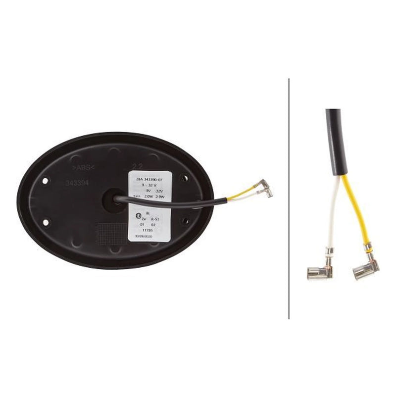 Hella Direction Indicator Light Rear