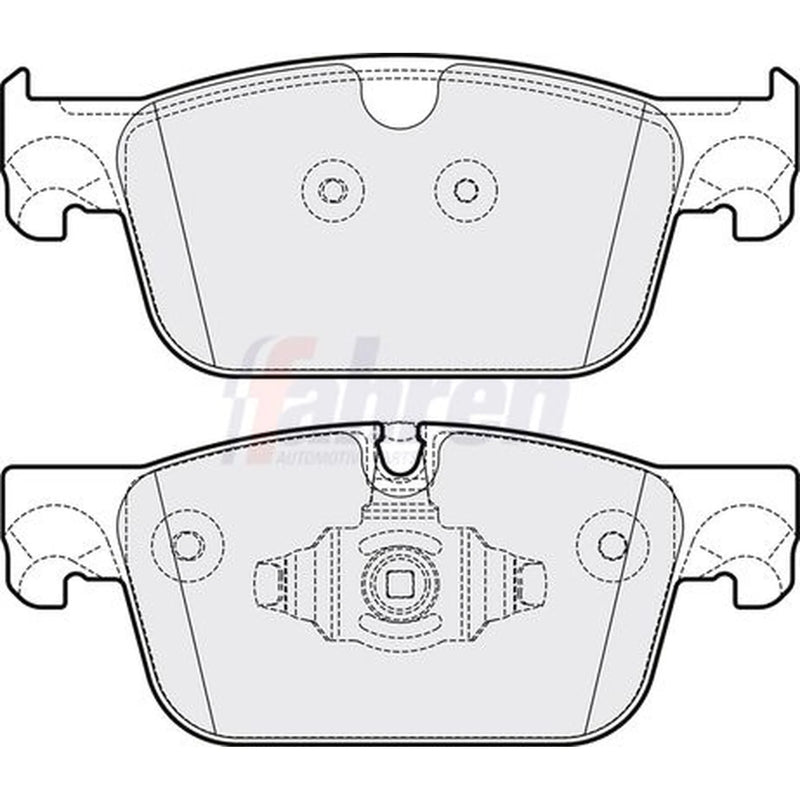 Fahren Front Brake Pad Set FBP3853