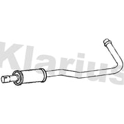 Klarius Box With Centre Pipe Centre fits Fiat Sedici 2006-2014 1.6
