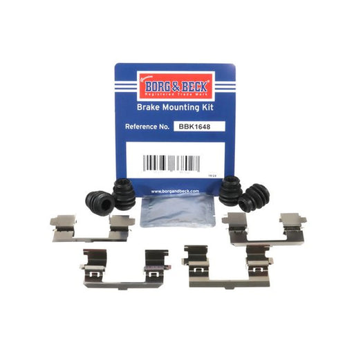 Borg & Beck Brake Pad Accessory Fitting Kit Front BBK1648
