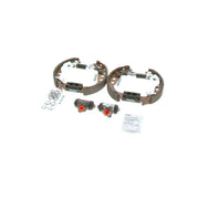 Bosch Brake Shoe Set Axle Kit fits Toyota Yaris/Vitz 2001-2005 1.4