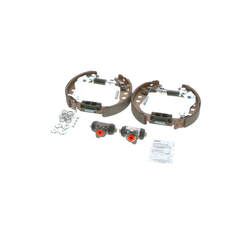 Bosch Brake Shoe Set Axle Kit fits Toyota Yaris/Vitz 2001-2005 1.4