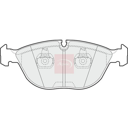 Apec Front Brake Pad Set PAD944