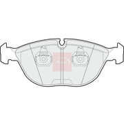 Apec Front & Rear Brake Discs & Pads fits Mercedes-Benz Clk 1998-2002 208.470