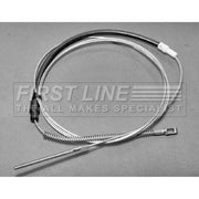 First Line Handbrake Cable Left Rear fits VW Transporter 1970-1979