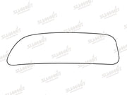 Summit Stick-On Commercial Lower Blind-Spot Mirror Glass fits Fiat Dobl?? RHS Summit - Bars 4 Cars