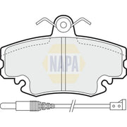 NAPA Front Brake Pad Set fits Dacia Logan 2006 on 1.2 1.6