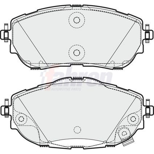 Fahren Front Brake Pad Set FBP3745