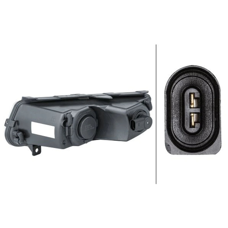 Hella Daytime Running Light P21W Right fits VW Polo V 2009-2022