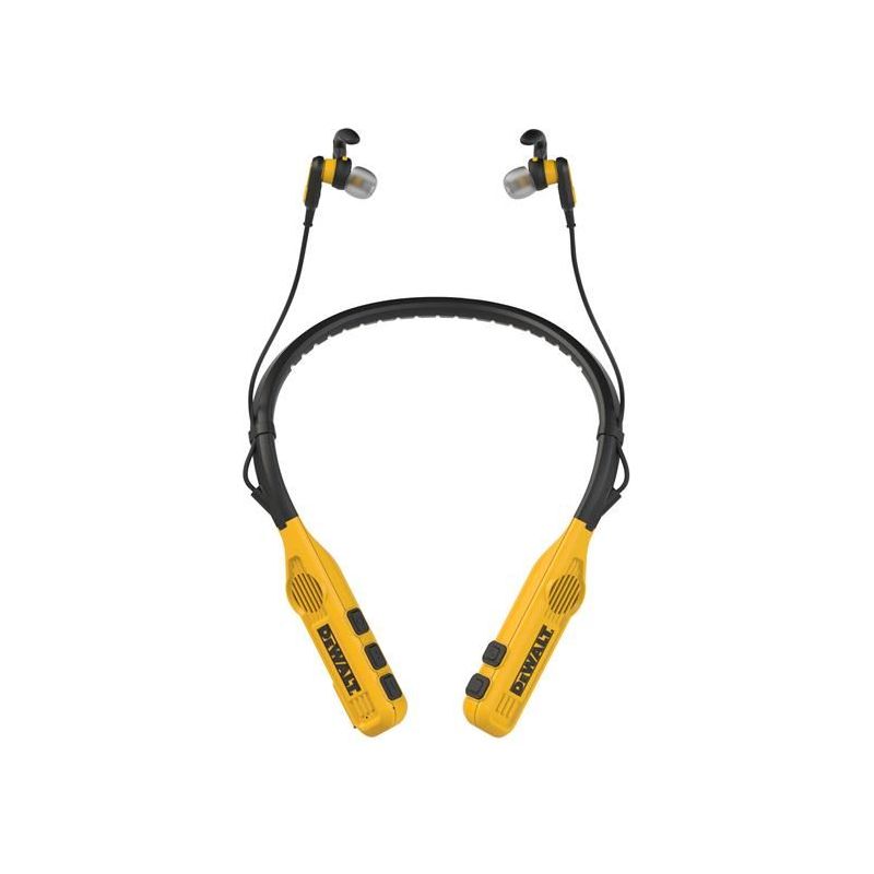 Dewalt Telecoms Jobsite Pro Max Neckband Earphones with Built-in Speakers DEWALT Telecoms - Dynamic Drive