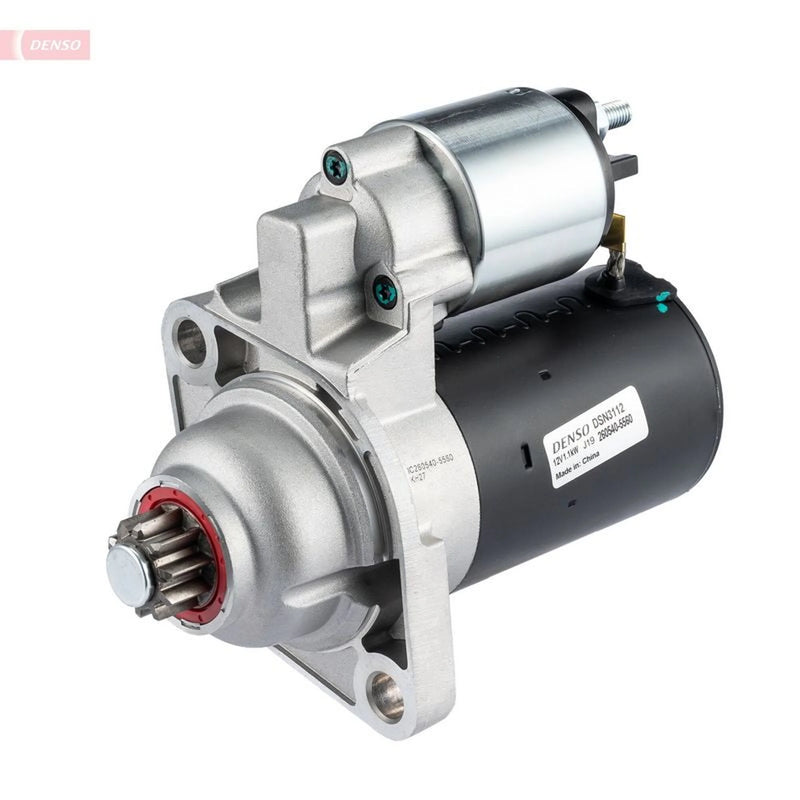 Denso Starter Motor 12V 1.1kW 10 Teeth fits Audi A3 1996-2003 1.6 1.8