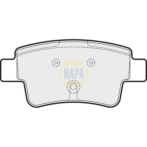 NAPA Rear Brake Pad Set NBP1750