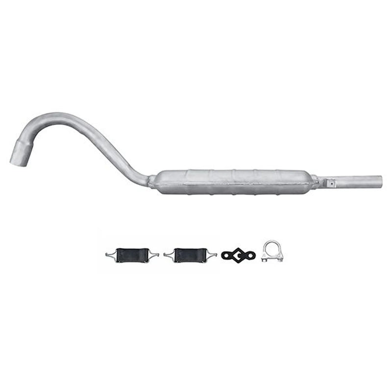Hella End Silencer Rear fits Fiat 124 1966-1975