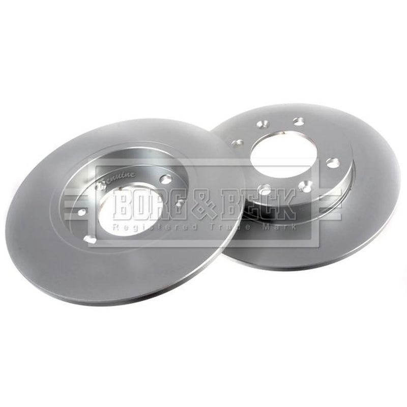 Borg & Beck Front & Rear Brake Discs & Pads fits Citroën C3 II 2009-2016 1.6
