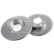 Borg & Beck Front & Rear Brake Discs & Pads fits Peugeot 307 Cc 2003-2009 2.0