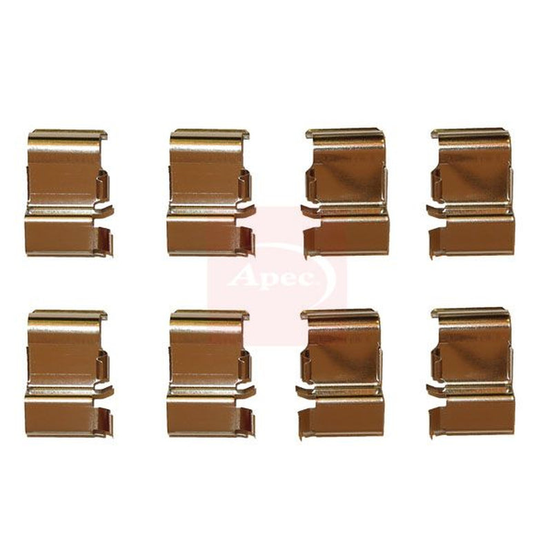 Apec Brake Pad Accessory Fitting Kit Rear fits Toyota Land Cruiser 1990-1996