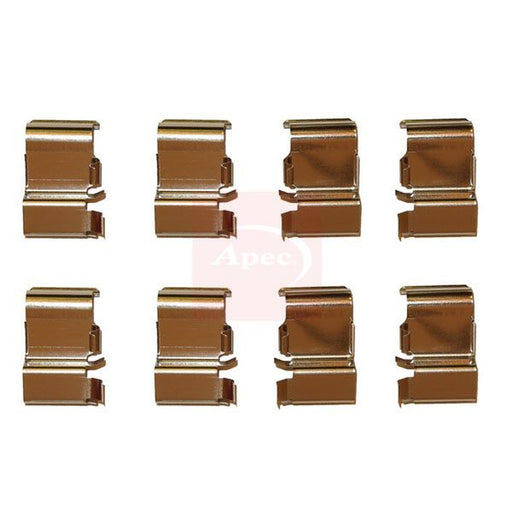 Apec Brake Pad Accessory Fitting Kit Rear fits Toyota Land Cruiser 1990-1996
