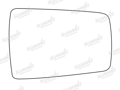 Summit Stick-On Standard Mirror Glass fits Alfa 75 RHS Summit - Bars 4 Cars